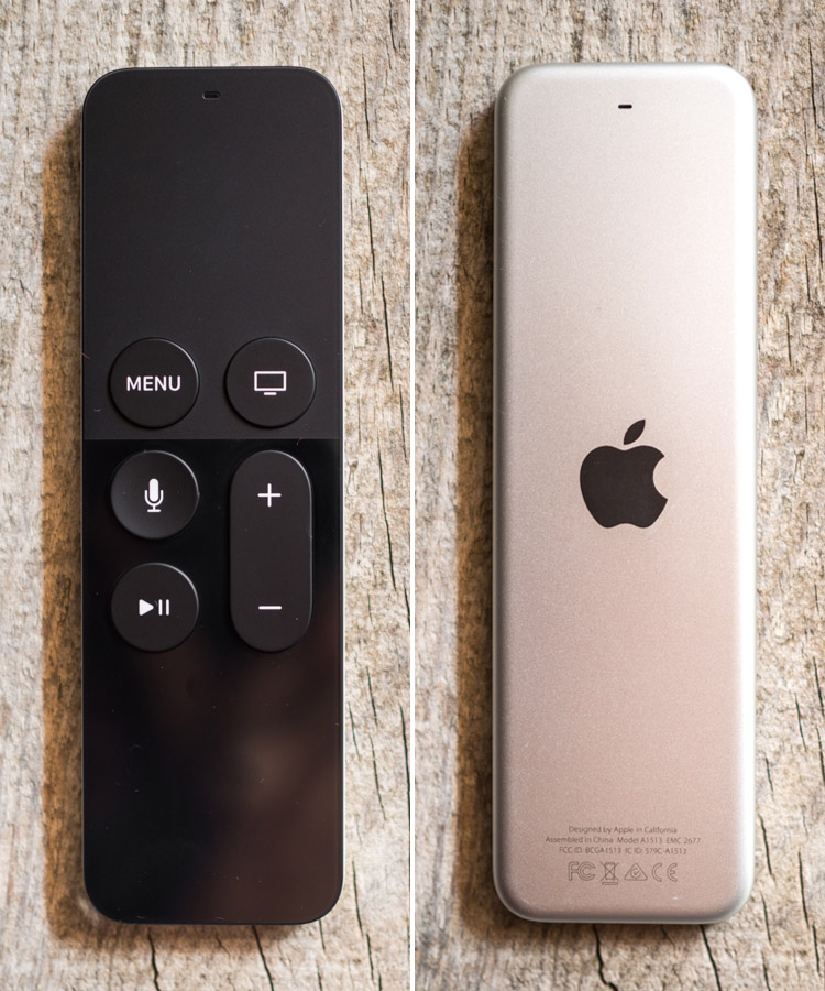 El mando del nuevo Apple TV