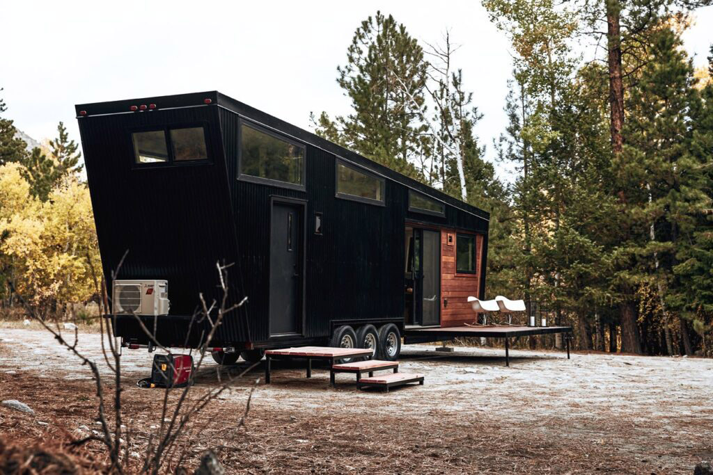 Exterior caravana de madera made in USA
