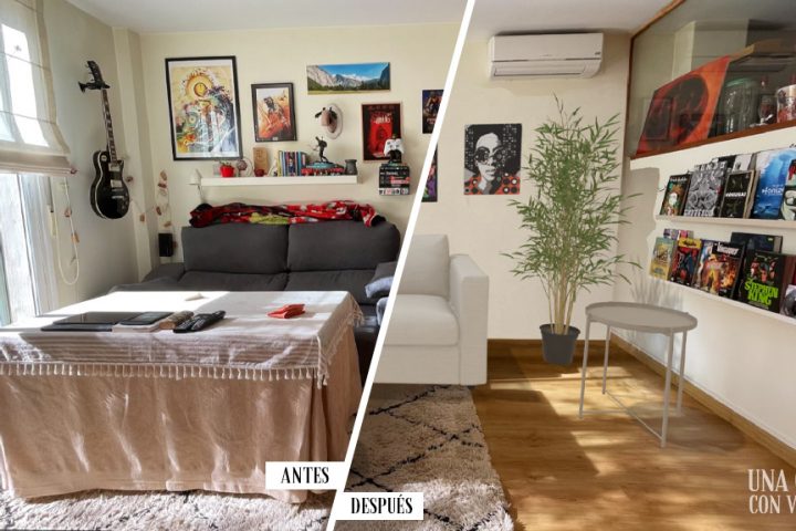 Antes y después con la app Ikea Kreativ