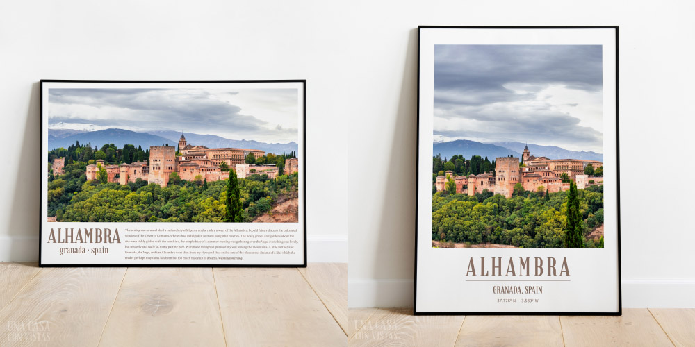 Láminas de la Alhambra